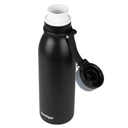 Garrafa Térmica Inox Parede Dupla Matterhorn 591ml Preto Contigo Garrafa Térmica Inox Parede - 2