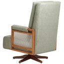 Ver imagem 7 de Poltrona de Amamentação com Balanço Giratória Líria D02 Bouclê Verde Oliva C-199 - Lyam Decor