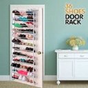 Ver imagem 2 de Sapateira de Porta Vertical 12 Andares para 36 Pares de Sapatos e Tenis em Metal