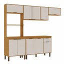 Ver imagem 2 de Cozinha Completa 10PTS 1GAVS c/Tpo Madalena Cinamomo/Off White
