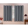 Cortina Blackout Corta Luz Pvc 2,80m X 1,60m Paulo Cezar Enxovais Cinza - 1