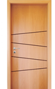 Ver imagem 3 de Folha de Porta Frisada HDF Modelo 196 Mapaf:80 cm