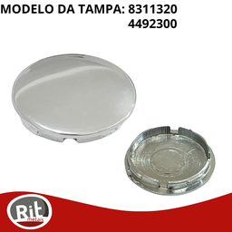 Botão Acabamento Torneira Padrão Deca 8311320/4492300 Spot:cromado - 6