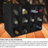 Adega MDF Suporte Nicho De 12 Garrafas Vinho De Parede - 2
