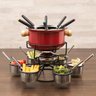 Panela de Fondue 22 Peças Eldorado Vermelha - Meridional - 1