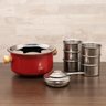 Panela de Fondue 22 Peças Eldorado Vermelha - Meridional - 3