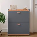 Ver imagem 3 de Sapateira Organizadora Pequena Apartamento 12 Pares Calçados Gavetas Basculante Decoração Quarto