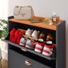 Sapateira Organizadora Pequena Apartamento 12 Pares Calçados Gavetas Basculante Decoração Quarto - 6
