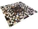 Ver imagem 2 de Tapete de Couro Marrom Escuro Degrade 2,00x2,00 com Bordas