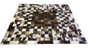 Ver imagem 1 de Tapete de Couro Marrom Escuro Degrade 2,00x2,00 com Bordas