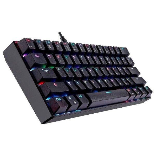 Teclado Mecanico Gamer Motospeed Ck61 Preto Fmstc0090azl