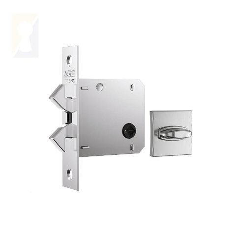 Fechadura Stam Correr-Bater Banheiro 1006S Cromado