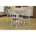 Ver imagem 2 de Conjunto Mesa Quadrada com 4 Cadeiras e Tampo em Granito Artefamol Thais