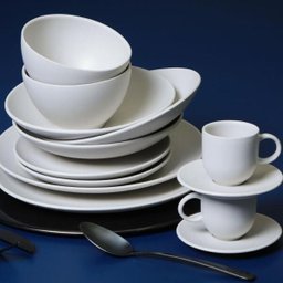 Conjunto com 6 Xícaras de Café com Pires Coup Stoneware Vit 97 Ml - 2