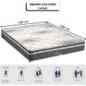 Conjunto Colchão Box Casal Molas Ensacadas Safira Polar - 5