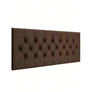Cabeceira Dubai P/ Cama Box Queen Capitonê 1,60 Cm - Marrom