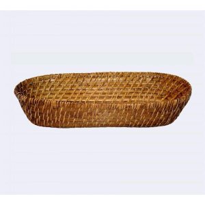 Cesto para Pão em Rattan Kenya - 36x16cm