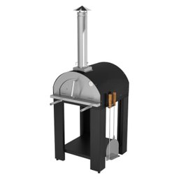 Forno de Pizza a Lenha Garden Preto 610EX Metávila - 1