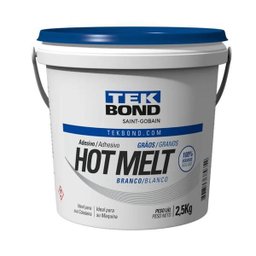Cola para Coladeira de Bordo Hotmelt 2,5kg Alta Temperatura Branca - 1