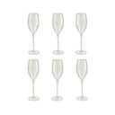 Ver imagem 1 de Conjunto 6 Taças Cristal P/Espumante 170Ml Proper Effect Oxford