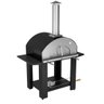 Forno de Pizza a Lenha Napoli Garden Grande Preto 810EX Metávila - 1
