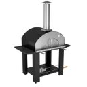 Ver imagem 1 de Forno de Pizza a Lenha Napoli Garden Grande Preto 810EX Metávila