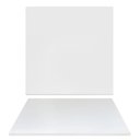 Ver imagem 3 de Prateleira Tampo Mesa Mdf 15mm Branco 90x90cm sem Suporte