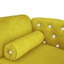 Ver imagem 5 de Cama Caminha Diva Pet Veludo Strass Amarelo Dvinn