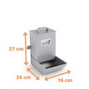 Ver imagem 2 de Comedouro para Cão Automático em Chapa Galvanizada Olibox