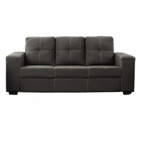 Sofá San Diego 3 Lugares No Tecido Linho Simbal MadeiraMadeira