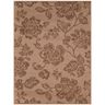 Tapete Sisal Eco Nature Flora 87 Bege-Marrom 2,00x3,00M - J Serrano - 1