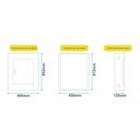 Ver imagem 3 de Quadro de Distribuição Andaluz 44 Din Embutir Barramento Trifásico 225a