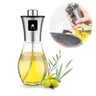 Pulverizador de Óleo Azeite e Vinagre de Aço Inoxidável Spray Culinário Borrifador de 200ml - 2
