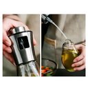 Ver imagem 3 de Pulverizador de Óleo Azeite e Vinagre de Aço Inoxidável Spray Culinário Borrifador de 200ml