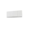 Armário Aéreo 4 Portas Nathan 160cm Branco - 1