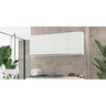 Armário Aéreo 4 Portas Nathan 160cm Branco - 2