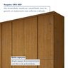 Guarda Roupa Casal 5 Portas com 9 Gavetas 100% MDF Urbano - 10