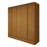 Guarda Roupa Casal 5 Portas com 9 Gavetas 100% MDF Urbano - 2