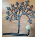 Ver imagem 3 de Cabide rústico de ferro com um gancho decoração arvore pintura eletrostática que não enferruja