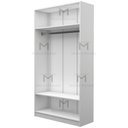 Ver imagem 4 de MODULO CLOSET CABIDEIRO + MALEIRO M53.2021.B 100% MDF MUNDI MOVEIS