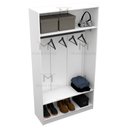 Ver imagem 3 de MODULO CLOSET CABIDEIRO + MALEIRO M53.2021.B 100% MDF MUNDI MOVEIS