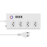 Filtro de Linha Inteligente Wi-Fi com 4 Tomadas e 4 Portas USB, 1,4m cabo de extensão - 1