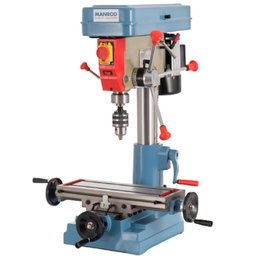 Furadeira Fresadora de Correia, Capac. 16,0mm, Facear 40mm, Fresar 10mm, (220v-mono) - 1