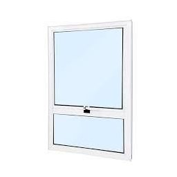 Janela Maxiar Fixa e Movel Esquadrias Brasil Grupo Vetx 70x70 Branco - 1