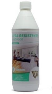 Cera Resistente W&W para Pisos de Madeira 1 Litro Acetinada - 1
