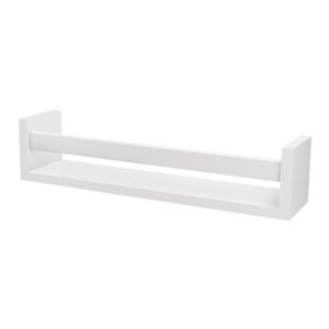 Prateleira Revisteiro Prat-K Decorare 10x45cm Branco