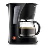 Cafeteira Elétrica Mondial Pratic em Inox Preta 127v - 8