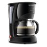 Cafeteira Elétrica Mondial Pratic em Inox Preta 127v - 9