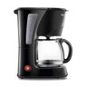 Cafeteira Elétrica Mondial Pratic em Inox Preta 127v - 6