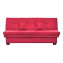 Ver imagem 1 de Sofá Cama Casal com Baú Filó - Vermelho